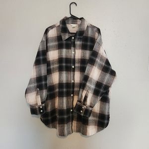 H&M Checkered Shacket